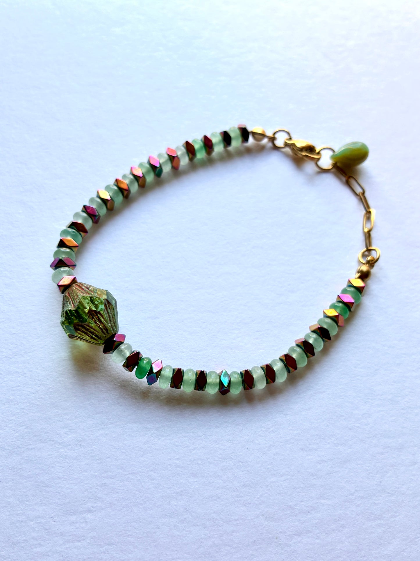 Bracelet Sortilège vert