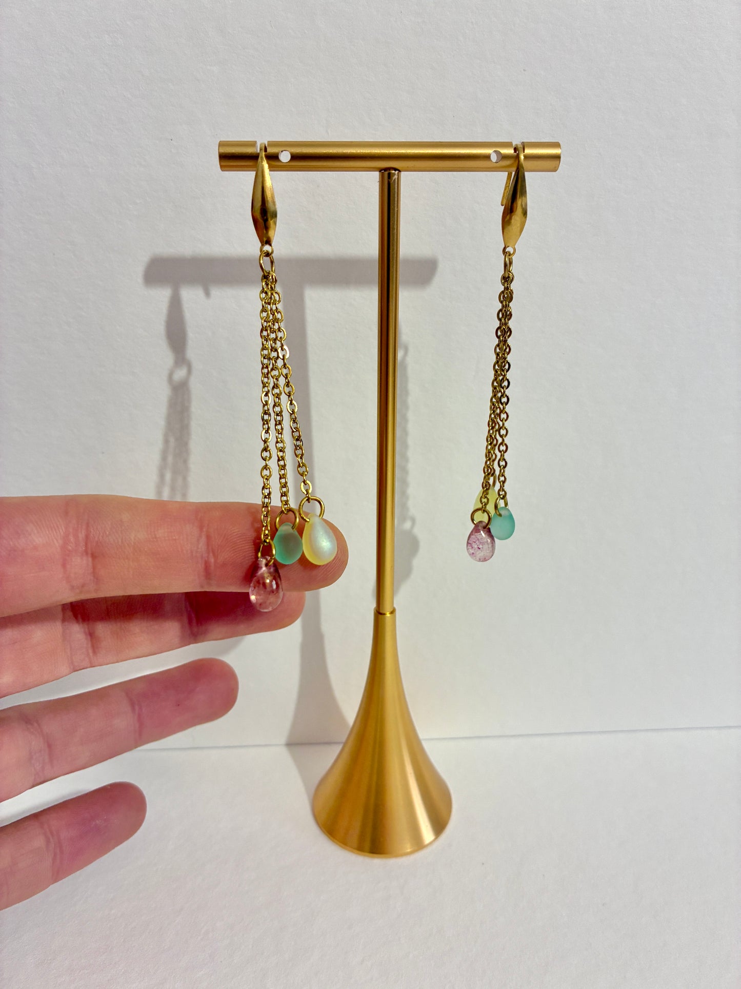 Boucles d’oreilles Gouttes Sorbet