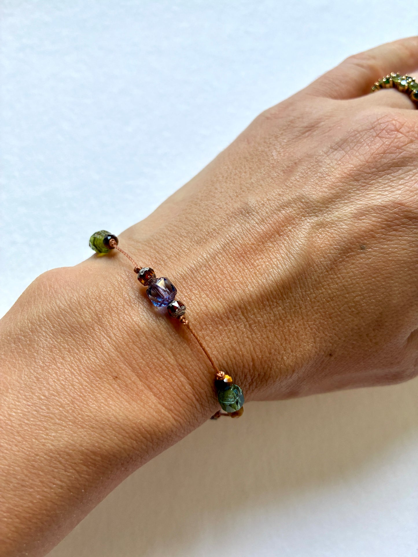 Bracelet vignes de verre 2