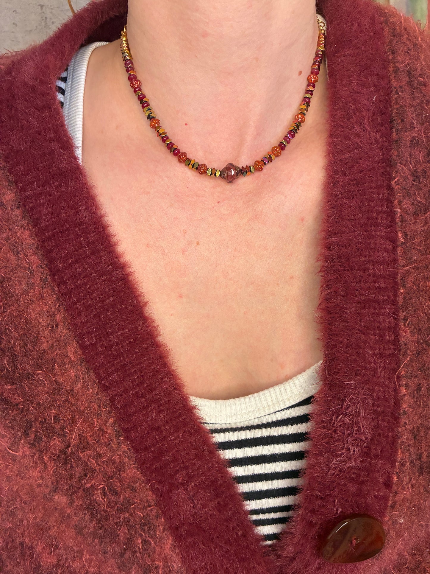 Collier Sortilège ardent