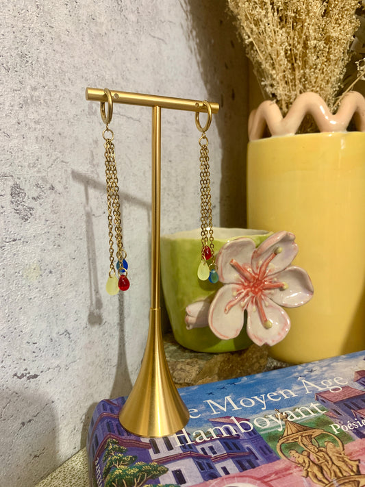Boucles d’oreilles Délices suspendus