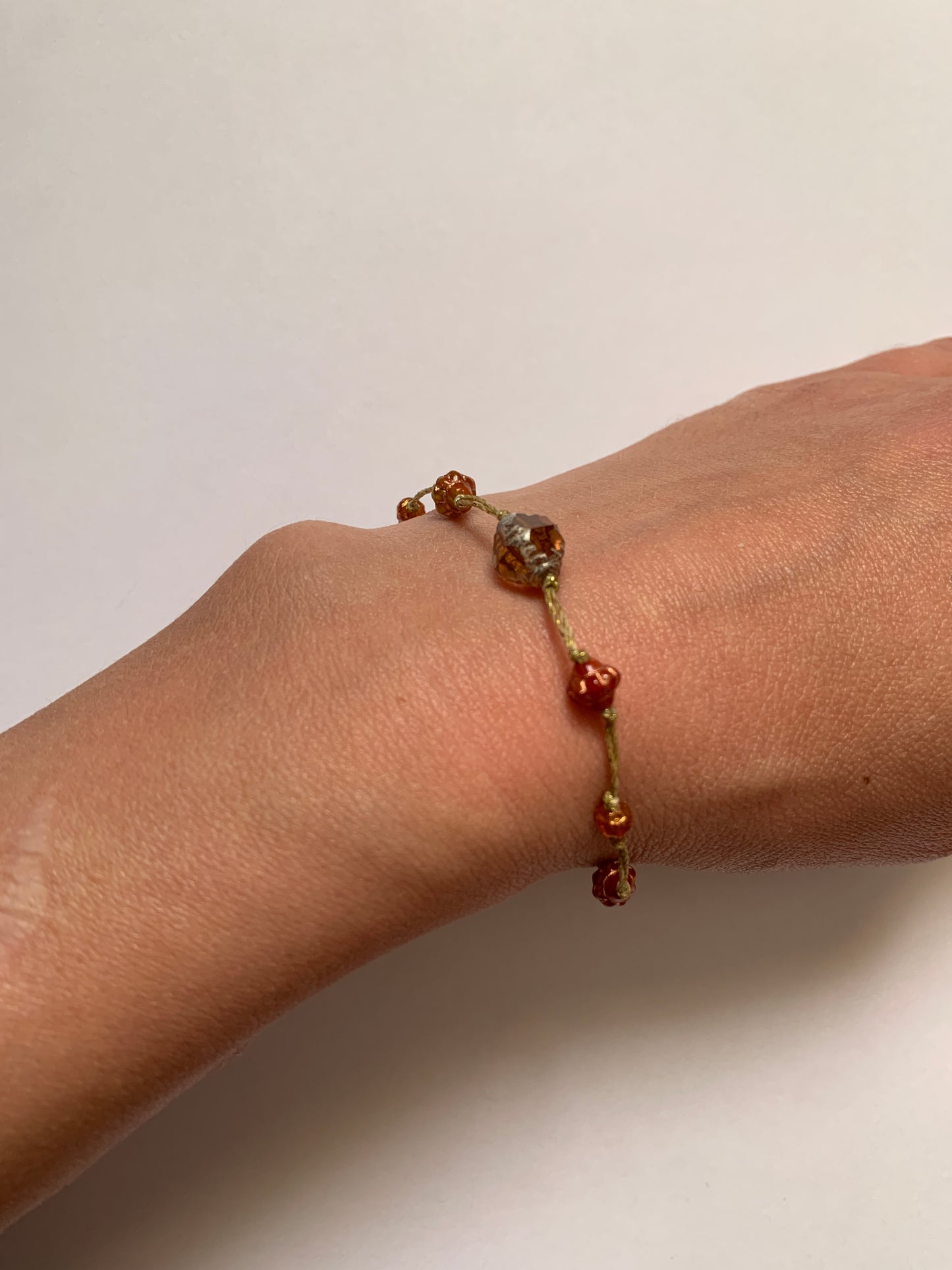 Bracelet Lanterne ambrée