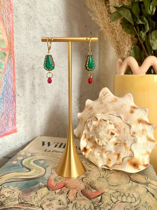 Boucles d’oreilles Bal Vénitien