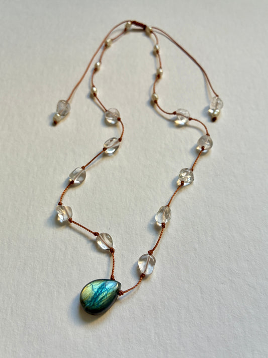 Collier Écume Lagon