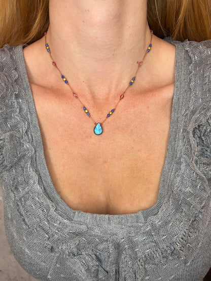 Collier Secret à cassis