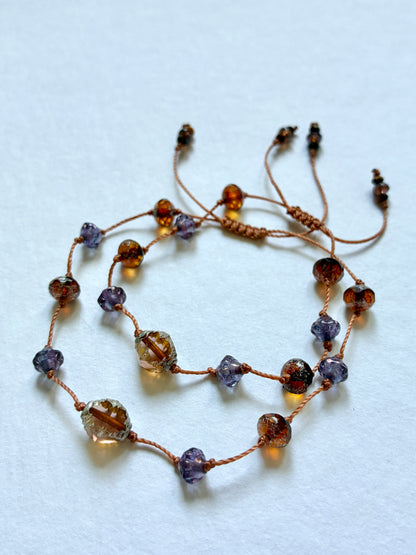 Bracelets Duo Miel de lavande