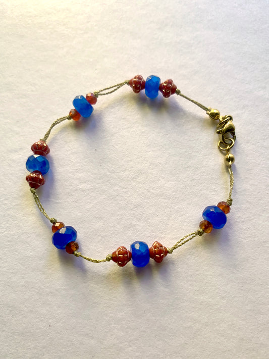 Bracelet Azur et feu