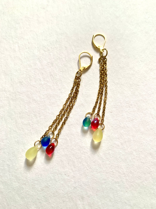 Boucles d’oreilles Délices suspendus