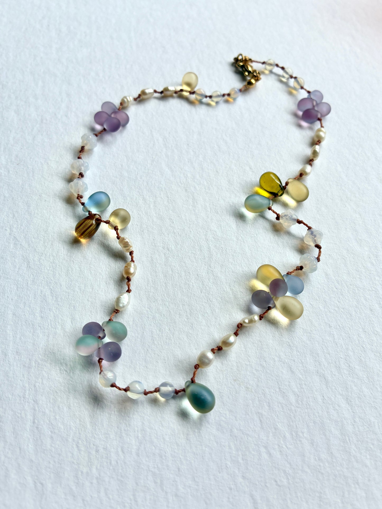 Collier Rosée de Printemps court