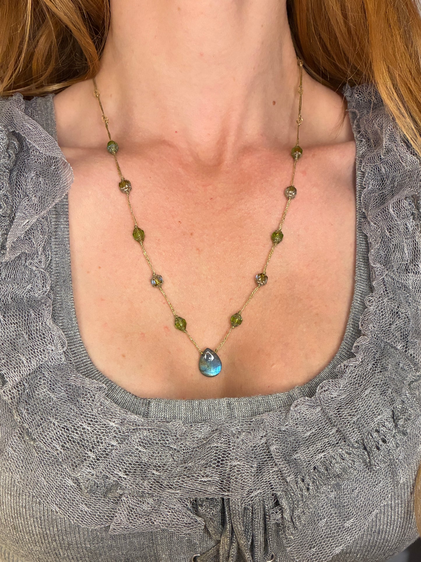 Collier Secret à Séguret long