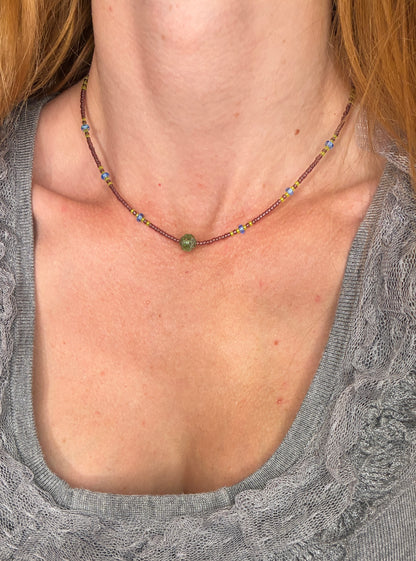 Collier Rose des traversées