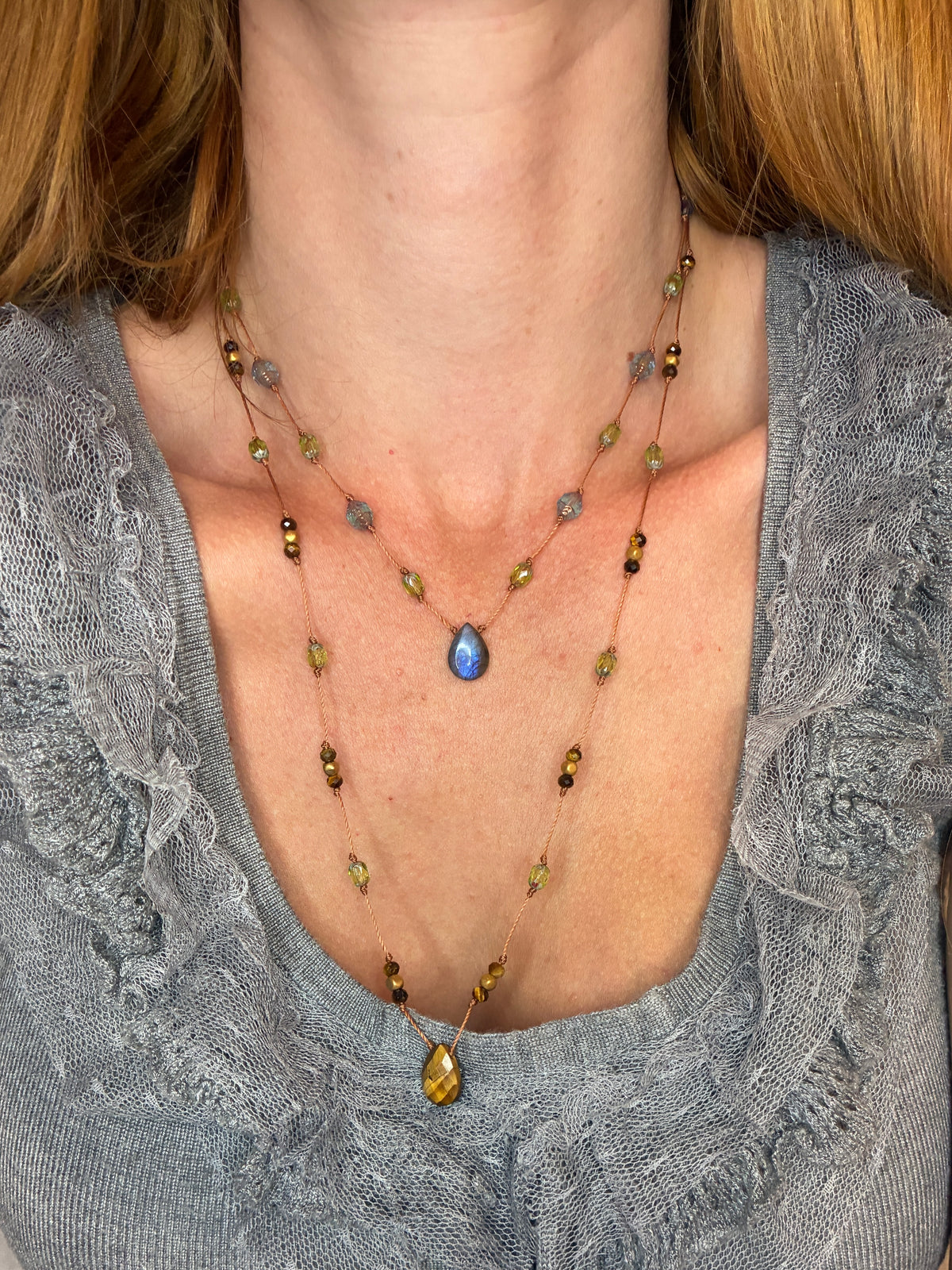 Collier sous l’olivier long 2