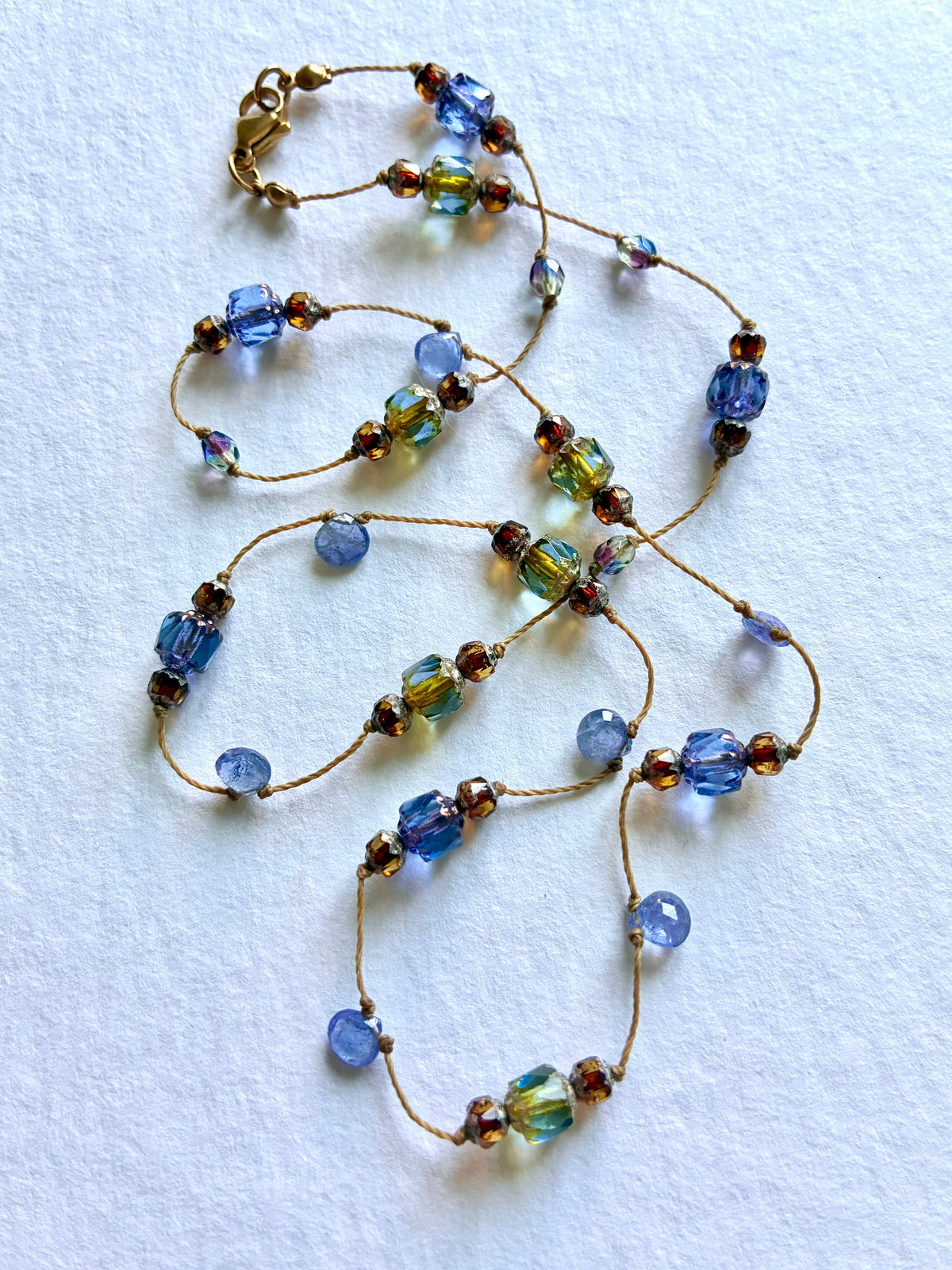 Collier Entre ciel et lavande