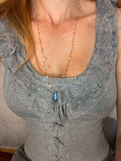 Collier Écume Azur