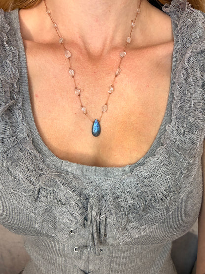 Collier Écume Azur