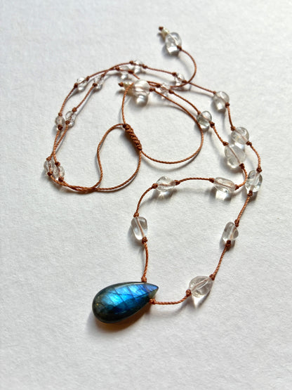 Collier Écume Azur