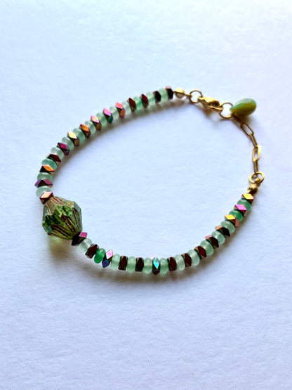 Bracelet Sortilège vert