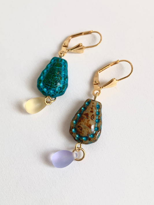 Boucles d’oreilles Duo Lunaire