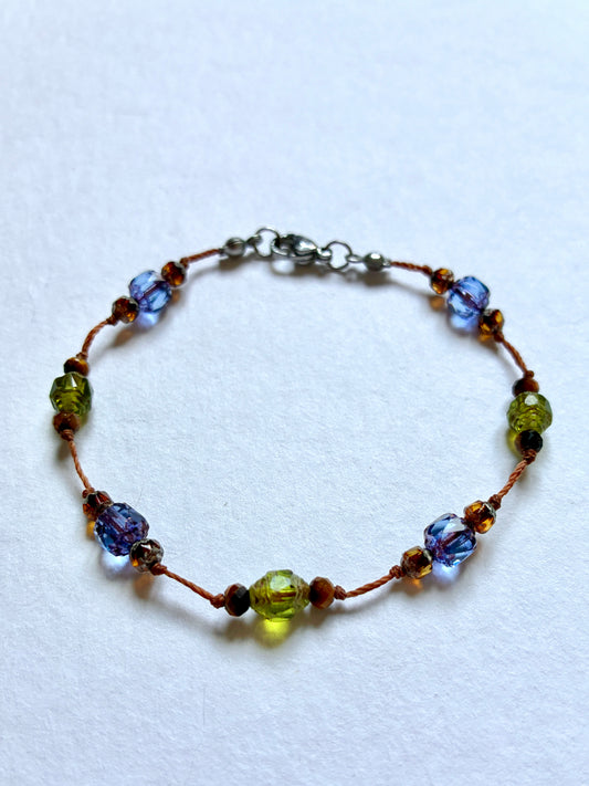 Bracelet vignes de verre