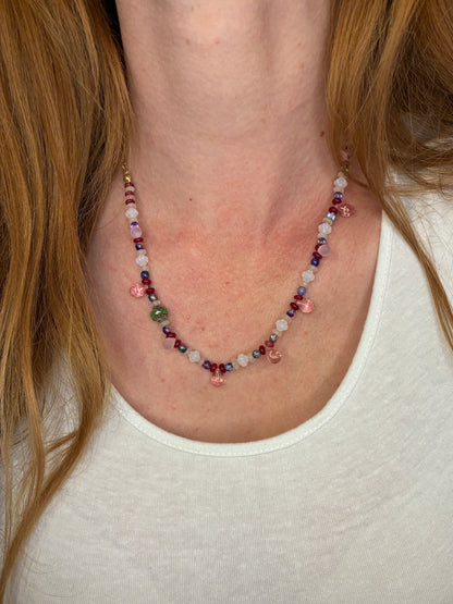 Collier Lady Dragée Rose