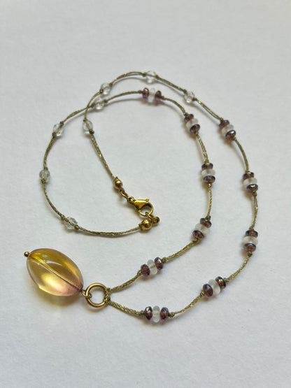 Collier L’heure Ambrée