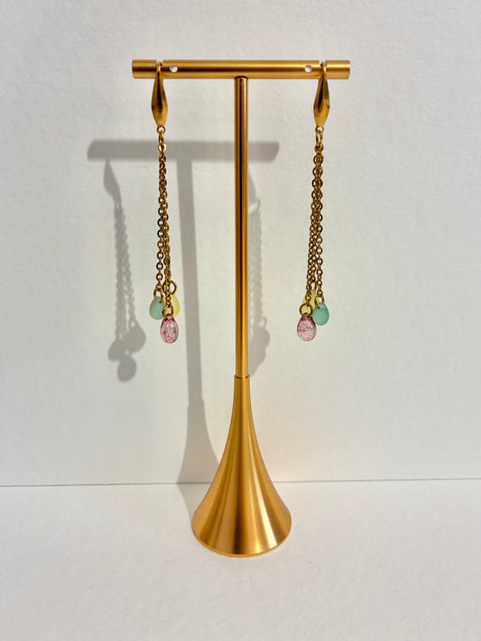 Boucles d’oreilles Gouttes Sorbet