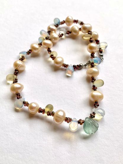 Collier Valse des marées Clair