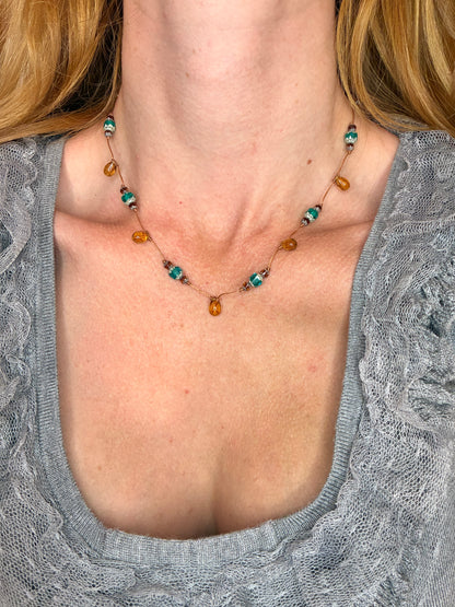 Collier Miel salé