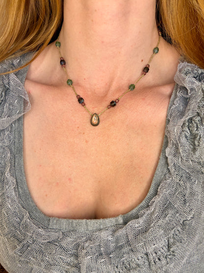 Collier Prunier enchanté