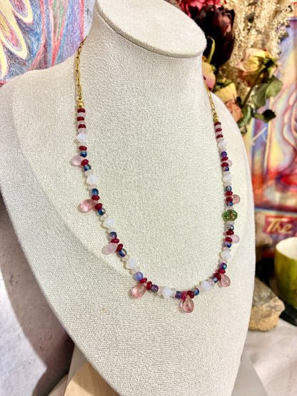 Collier Lady Dragée Rose