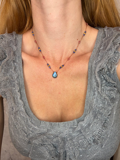 Collier Secret à cassis