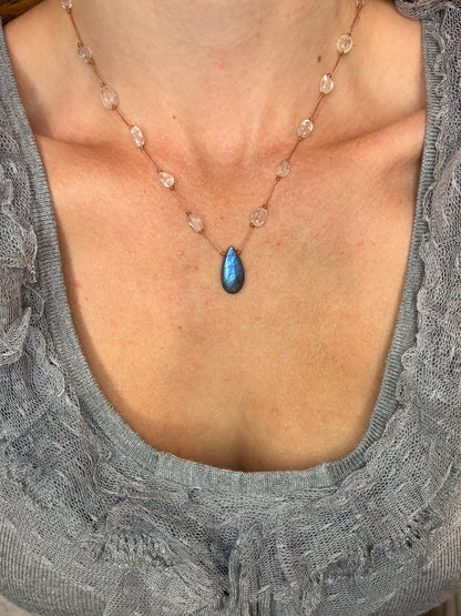 Collier Écume Azur