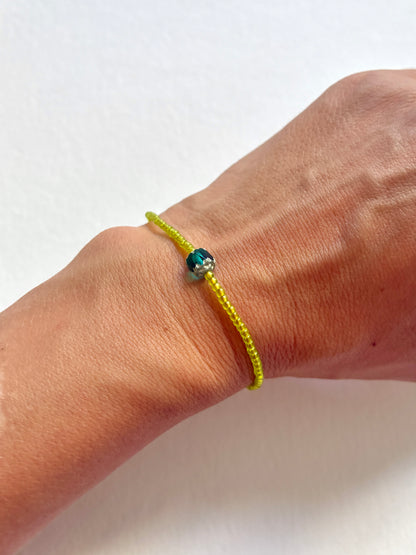 Bracelet Citron bleu
