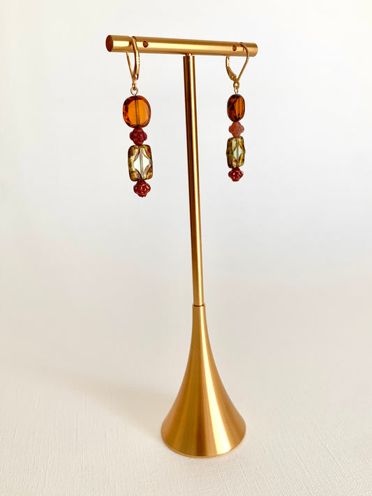 Boucles d’oreilles Automne 70