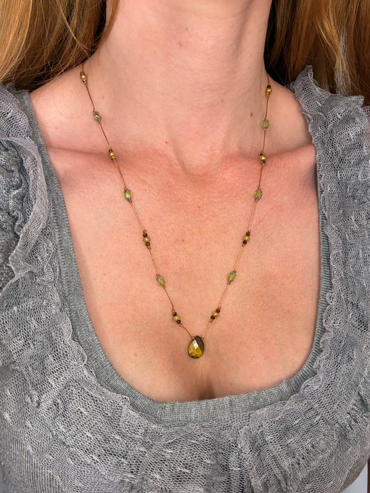 Collier sous l’olivier long