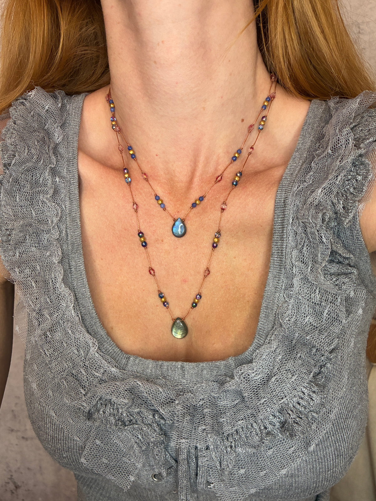 Collier Secret à cassis