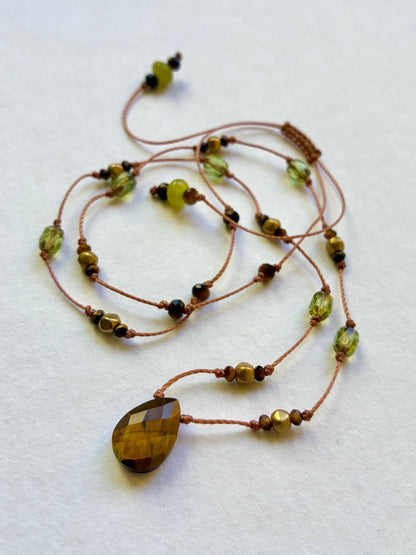 Collier sous l’olivier ajustable