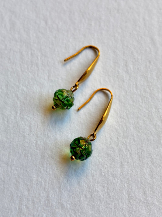 Boucles d’oreilles Boutons de roses
