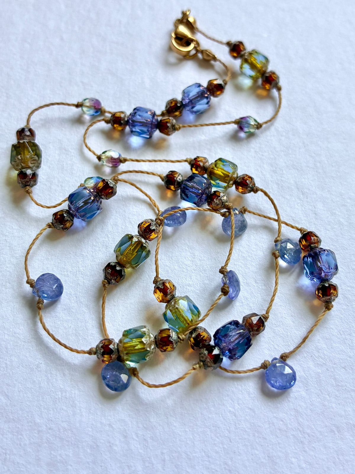 Collier Entre ciel et lavande