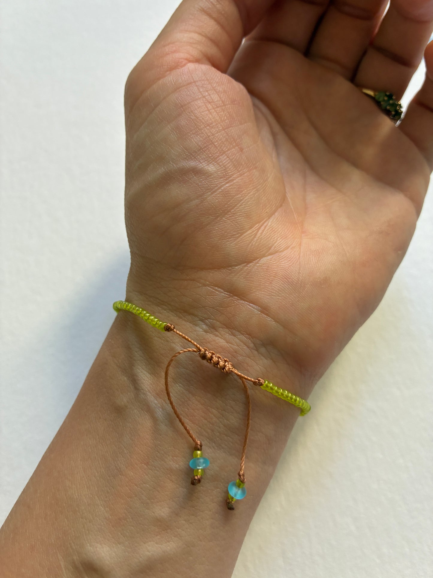 Bracelet Citron bleu