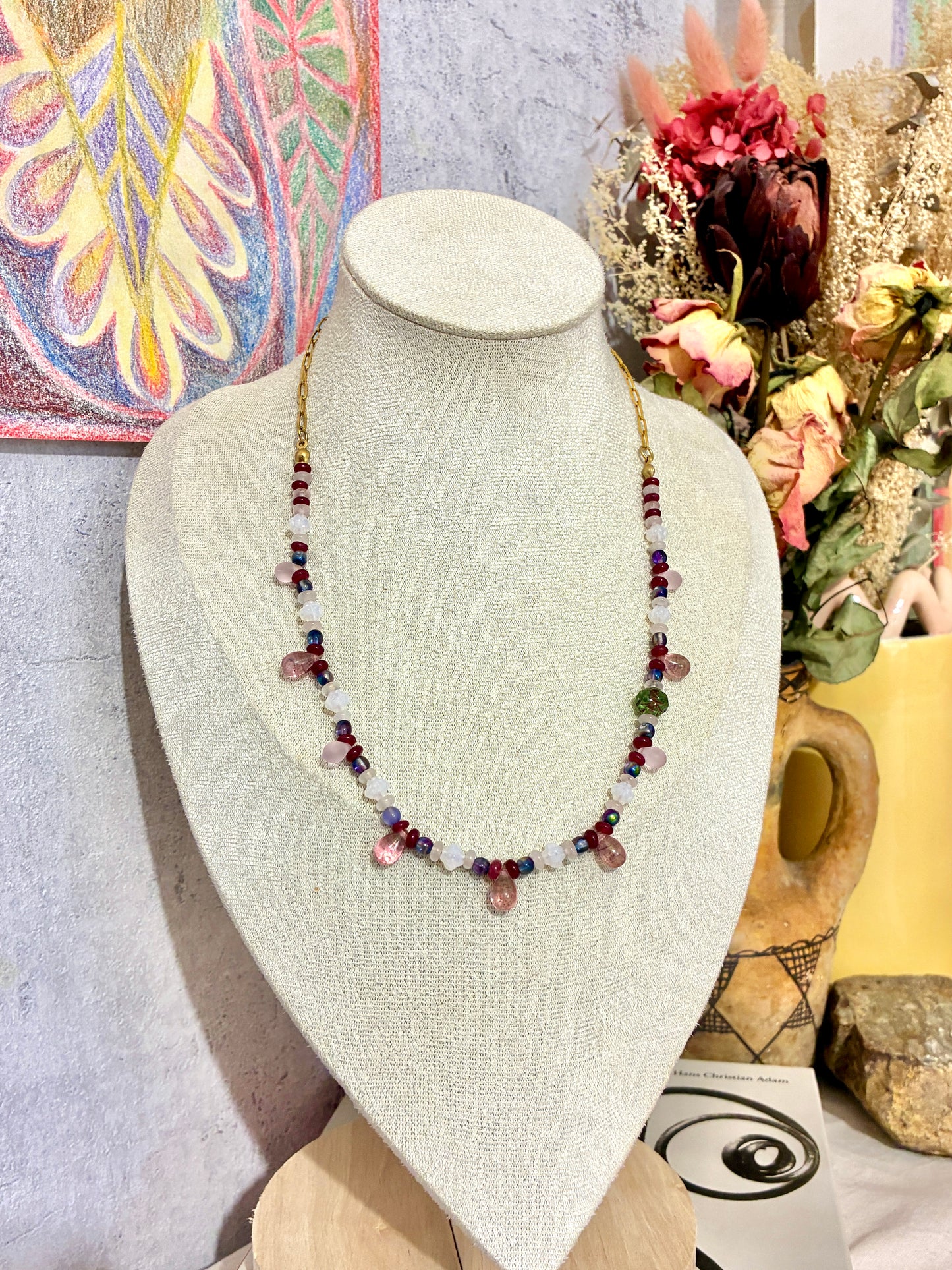 Collier Lady Dragée Rose