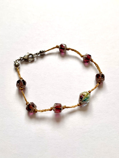 Bracelet Songe grenat