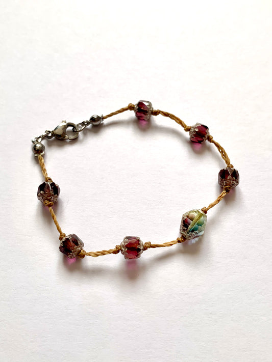Bracelet Songe grenat