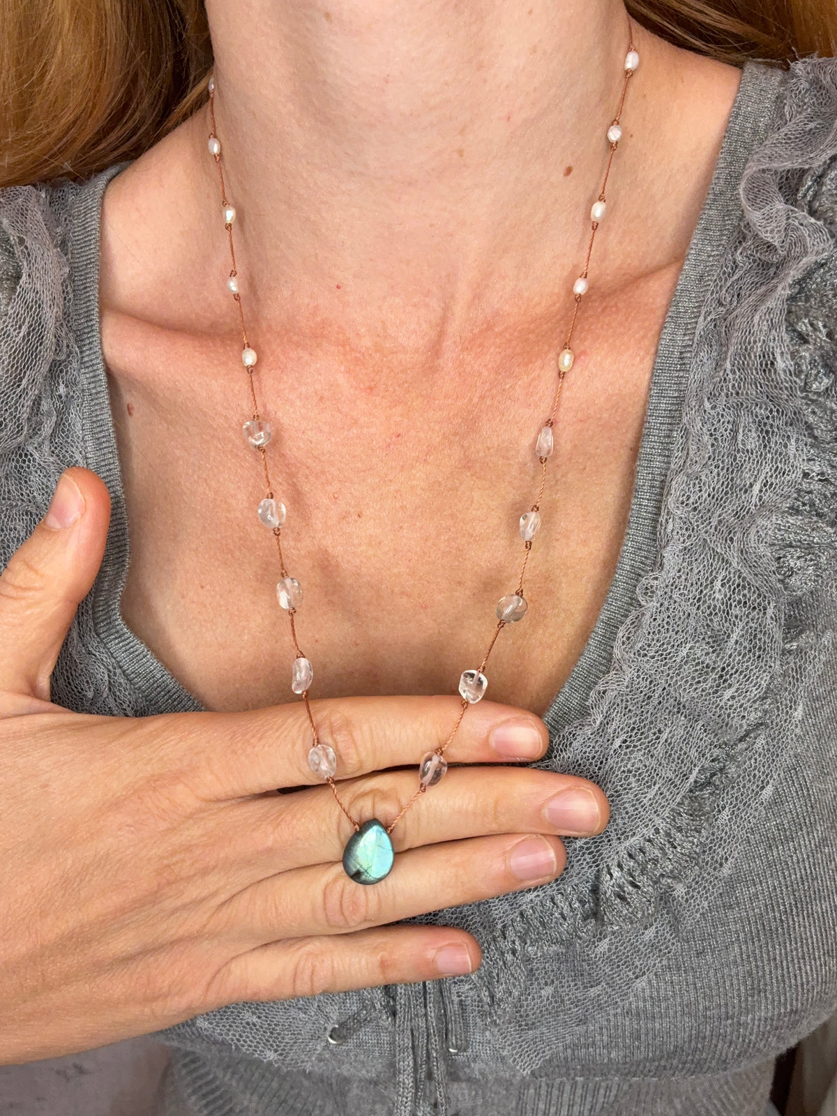 Collier Écume Azur 2