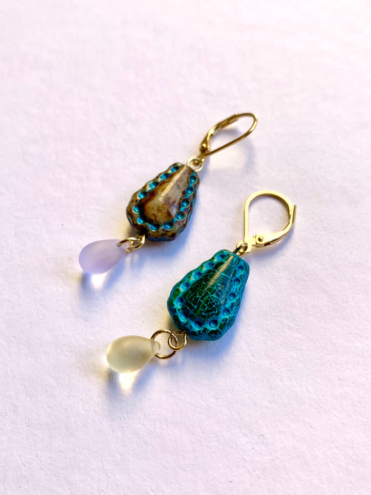 Boucles d’oreilles Duo Lunaire