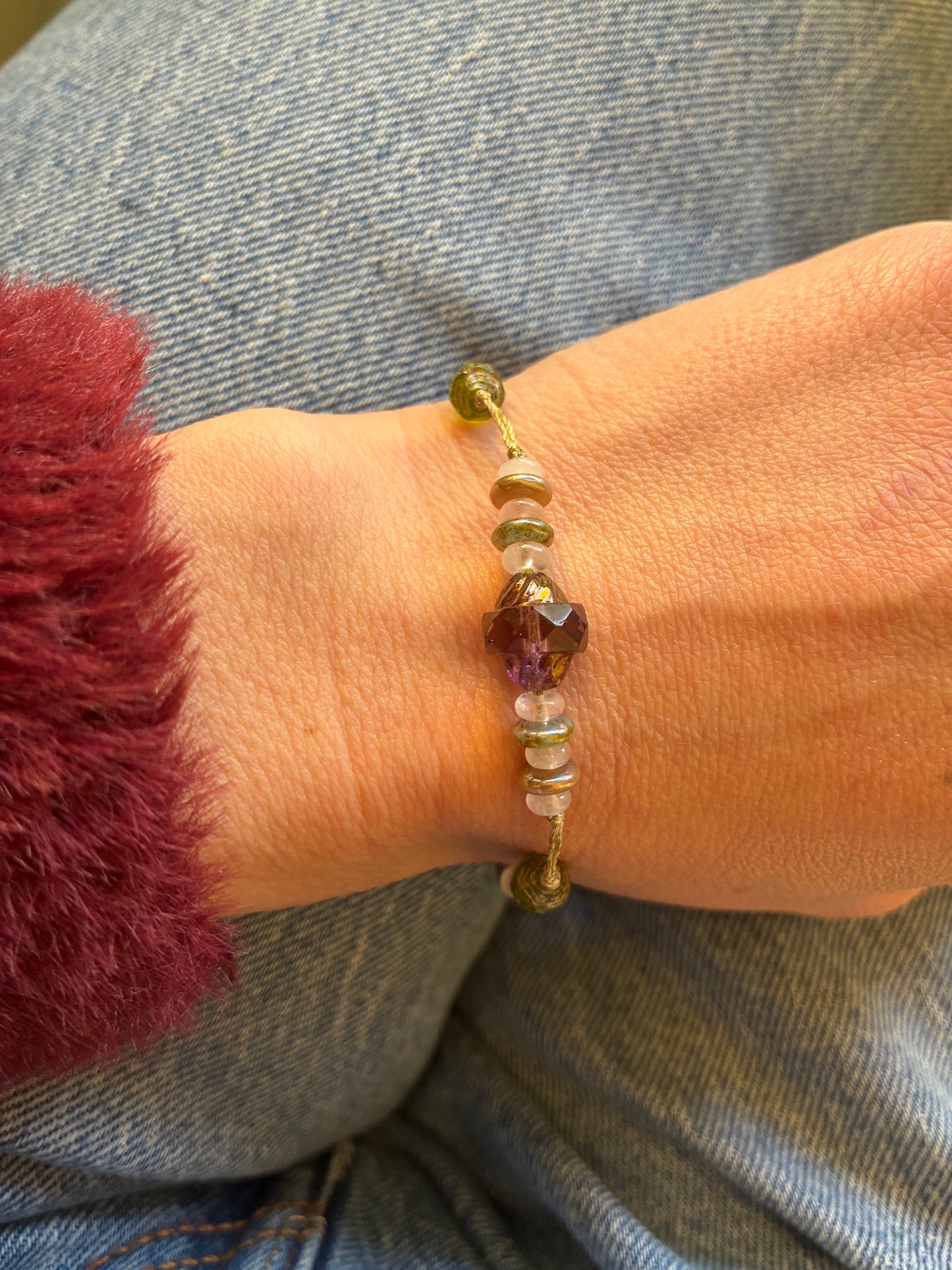 Bracelet Sortilège Prune