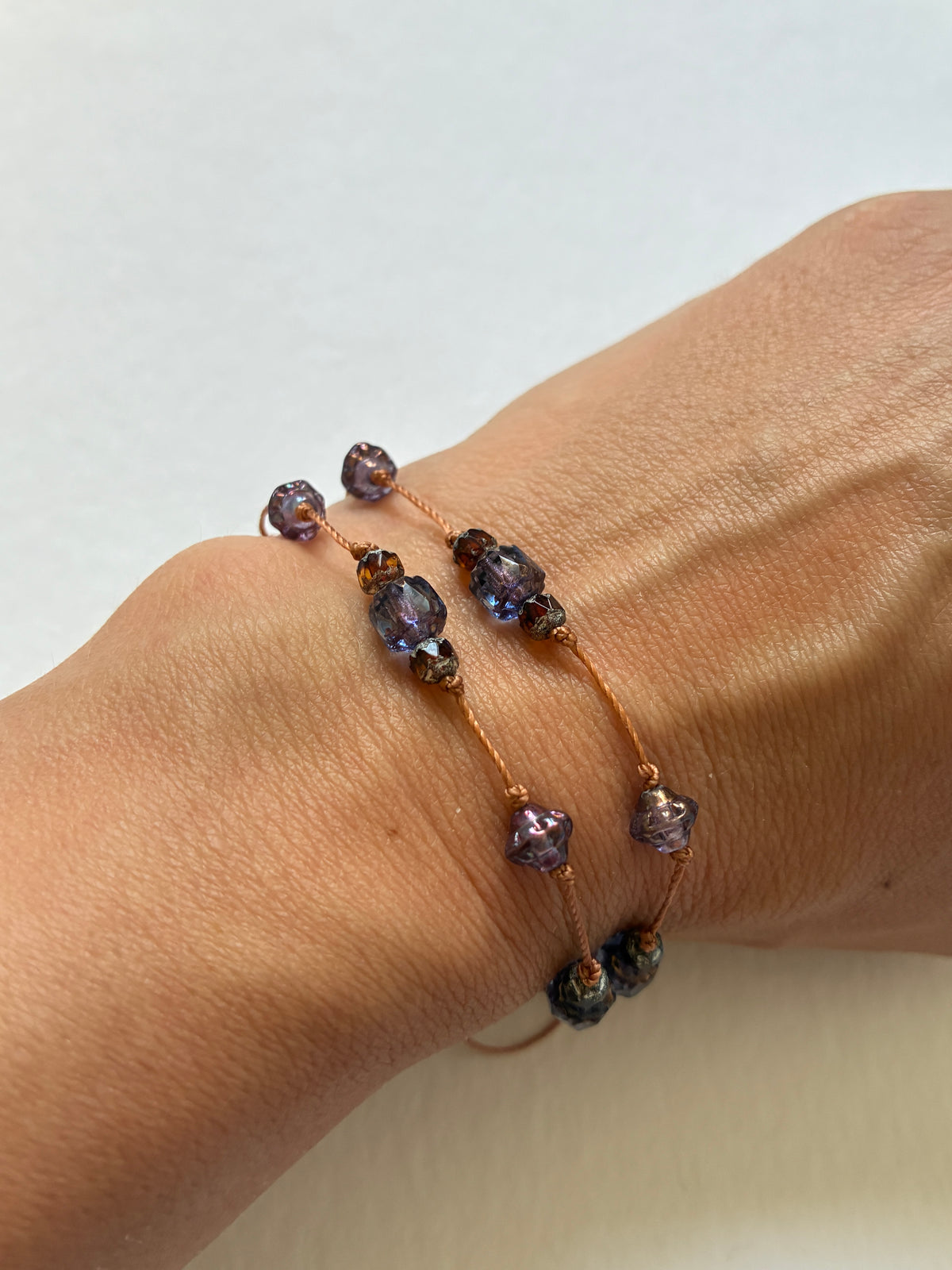 Duo bracelets Secret lavande