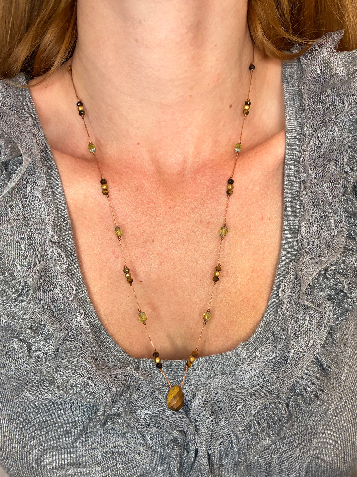 Collier sous l’olivier long 2
