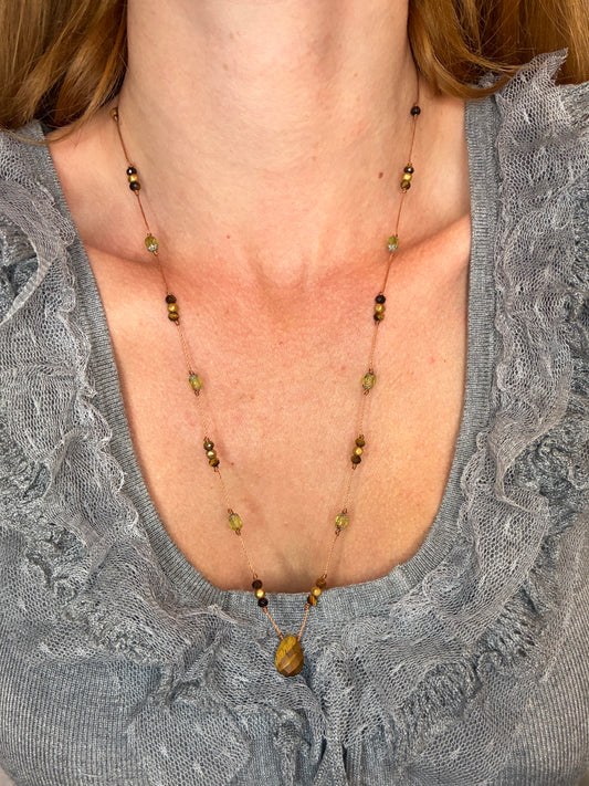 Collier sous l’olivier long 2