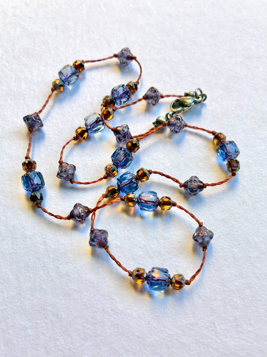 Collier Secret Lavande